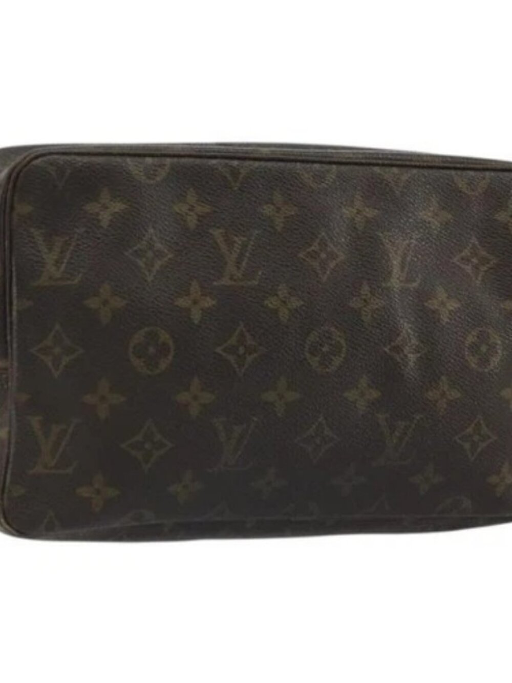 LOUIS VUITTON Monogram Trousse Toilette 28 Clutch Bag M47522 LV Auth BAZ492